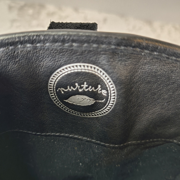 Nurture Women's Dericka Black Suede /Leather Riding Boots , Size 8M - Picture 11 of 12